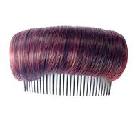 Synthetic Fiber Hair Volumizing Comb Seamless Integration Design Professional Styling Accessory For Bridal Updos And Event