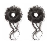 Synthetic Fiber Messy Bun Hairtie Hair Extension For Kids Elastic Hairband Great For Stage Performances And Photography Synthetic Hair Extension