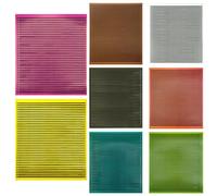 Synthetic Fly Quills - 8 Sheets Tying Materials, Lure Wraps for Fishing in Freshwater and Saltwater, Lightweight & Portable Tools for Fly Fishers and Hobbyists, Rapid Classification