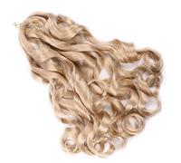 Synthetic French Curly Bulk Spiral Curly Crochet Braids Hair High Temperature Loose Wave Curl Braiding Hair Extensions-#24,24inches-75g,1Pcs/Lot