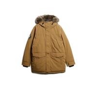 Synthetic fur parka Superdry Everest Marron 2XL