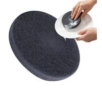 Synthetic Grasper, Efficient Scouring Power Block, 4 x 3 Inch Flexible with Rough Finish, Dishwashing Friction Tool, Heavy Duty Scrubber with Porous Build, Skillet Cleaning Sponge for Stove