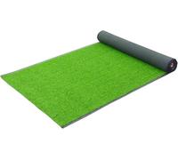 Synthetic Grass for Outdoor Garden Patio - 2cm Pile Height 60x90cm Non-Shedding Lush Green Turf for Lawn and Landscape Applications