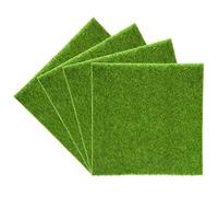 Synthetic Grass in Synthetic Artificial Turf Micro Landscape Home Decoration Ornament 2Pz 30*30cm