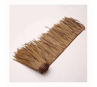 Synthetic Grass Thatch Runner Roll Plant Artificial Mexican Palm Thatch Runner, Weatherproof So Have 10 Year Life, For Tiki Bar Garden Patio Gazebos Wall Decoration(Yellow b,0.5x15m/1.64X49.2ft)