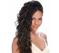 Synthetic Hair Braids FreeTress Loose Deep Bulk 24" (1B- Off BIk)