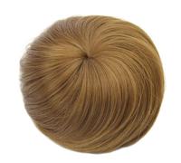Synthetic Hair Buns Extension Drawstring Updo Donut Straight Fake Ballet Bun for Women Lady Hair Ponytail for Women Girls(Colden Auburn)