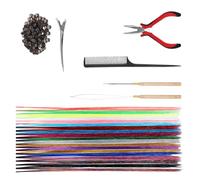 Synthetic Hair Clip In Extensions Natural Shining PET Strands For Effortless Styling Transformations Clip In Extensions
