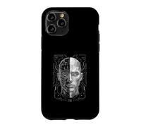 Synthetic Interface Half Human Half Machine HUD Core Art Case for iPhone 11 Pro