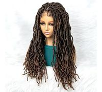 Synthetic Lace Front Wig Braided Wigs Braid With Baby Hair Braided Lace Front Dreadlocks Wigs