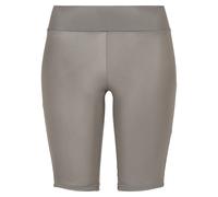 Synthetic leather cycling undershorts woman large sizes Urban Classics Gris 3XL