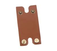 Ｚｉａｌｏｆｉ Synthetic Leather Head Protective Case with Buckle, And Practical, Brown