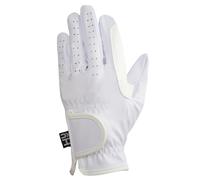 Synthetic Leather Riding Gloves Hy5 White XL