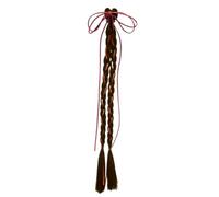 Synthetic Long Clip Durability Braid Wigs Ponytail Hair Extensions for Various Ages Busy Women Hair Tool