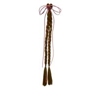 Synthetic Long Clip Durability Braid Wigs Ponytail Hair Extensions for Various Ages Busy Women Hair Tool