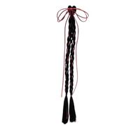 Synthetic Long Clip Durability Braid Wigs Ponytail Hair Extensions for Various Ages Busy Women Hair Tool