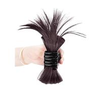 Synthetic Maruki Head Lazy Wind High Horse Tail Spicy Chicken Hair Nest Clip Wig Contract Grab women clip bangs,bang tails accessories bangs,bangs with thick For curly clips Straight barrettes