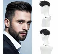 Synthetic Mens Wigs Short Layered Wavy hair Fit on Every Head Size Wig for Men and Boys-304-2