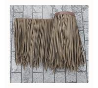 Synthetic Mexican Straw Roof Palm Thatch Rolls Straw Roof, Imitation Straw Artificial Palm Runner Roll Roof Thatch Tile, for Tiki Hut Bar Garden Patio Gazebos Wall(Yellow d,0.5x1m/1.64X3.28ft)