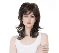 Synthetic Natural Medium Long Wavy Wig For Women Blonde Wigs