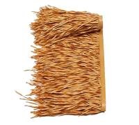 Synthetic Palm Thatch Roofing Roll - Weather-Resistant, Maintenance-Free Artificial Straw Tiles for Huts, Gazebos, Pool Cabanas, and Outdoor Decor