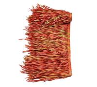 Synthetic Palm Thatch Roofing Roll - Weather-Resistant, Maintenance-Free Artificial Straw Tiles for Huts, Gazebos, Pool Cabanas, and Outdoor Decor
