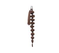 Synthetic Ponytail Bubble Warp Around Hair Extensions Fake Pieces For Women Long Black Lantern For Women(Color3)