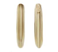 Synthetic Ponytail Hair Extension Long Straight Claw Clip Ponytail Natural Wave For Women Blonde Hairpiece(24h613)