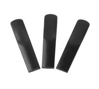 Synthetic Reeds Designed for Saxophone and Clarinet Players Includes 3 Strengths 1.5 2.0 2.5 Resin Based with Moisture Resistant Properties (Alto sax)