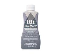 Synthetic Rit Dye More Liquid Fabric Dye - Wide Selection of Colors - 7 Ounces - Frost Gray