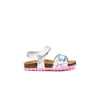 Synthetic sandals for baby girls Geox Chalki A Blanc 20