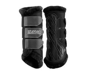 Synthetic sheepskin lined horse gaiters Stübben Airflow
