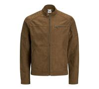Synthetic Suede Jacket | Regular Fit, Plain, Long Sleeves, Regular, Outdoor, Maximum temperature 30°C gentle process