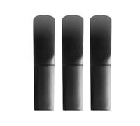 Synthetic Tenor Sax Reeds, 3 Pieces Alto Sax Mouthpiece Reeds, Durable & Comfortable Reeds with Good Sound Quality for Students, Intermediate & Professional Players