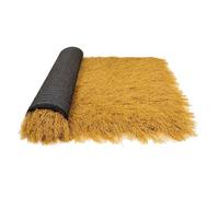 Synthetic Thatch for Tiki Bar - Artificial Thatch Roll 1x5m for Small Houses Patios Beach Pavilions and Parties - Weather-Resistant Easy to Install
