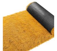 Synthetic Thatch Grass Roof,Artificial Thatch Hay For Tiki Bar Hut Roof,Simulated Palm Thatch Rolls,Mexican Style Straw Roof Decorate Patio Fence(1x13m(39.4x511.8in))