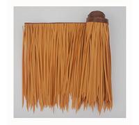 Synthetic Thatch Grass Roof, Artificial Thatch Roof Yellow Artificial Straw Roll for Tiki Bar Hut, Patio, Party, Palapa Thatch Roofing Decorations(Yellow c,0.5x1m)