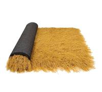 Synthetic Thatch Grass Roof,Commercial Art DIY Crafts, Palapa Thatch Roofing,Yellow Artificial Mexican Straw Roll,Palapa Thatch Roofing Duck Blind Grass Hay Bales For De (3.28ft*65.6ft(1m*20m))