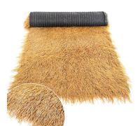 Synthetic Thatch Roof,Synthetic Thatch Roof Roll, Artificial Palm Thatch for Huts, Waterproof Mexican Thatch Grass Rolls, Hawaiian Party & Bar Decor, 1x20m (39.4x787.4in)