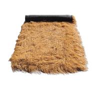 Synthetic Thatch Roof,Thatch Tiki Bar Hut,Artificial Mexican Straw Roll,Thatch Tiki Bar Hut Grass Duck Boat Blinds Runner Rolls,Suitable For Houses,Seaside Pavilions,Hawaiian(Size:1.6x65.6ft(0.5x20m))