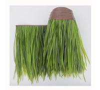 Synthetic Thatch Roofing Roll - 64x3.28ft Tiki Bar Grass Roof Perfect for Umbrellas Mini Bars Patios & Sunshade - Weatherproof & Rot-Resistant (Yellow)