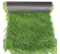 Synthetic Tiki Thatch Roof Roll Fireproof Artificial Thatch Grass for Tiki Hut & Hawaiian Parties Mexican Palm Thatch Decoration (1x20m)