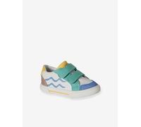 Synthetic trainers with touch 'n' close fastening for babies printed beige