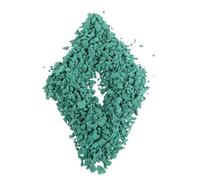 Synthetic Turf Infill Material 1kg Green Rubber Crumb for Fields