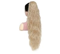Synthetic Wavy Drawstring Ponytail Hair Extension Long Water Wave Ponytail Hair for Women(22-613)