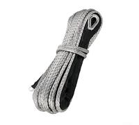 Synthetic Winch Rope 1/4in x 50ft 8200Lbs Break Strength(6mm x 15m)
