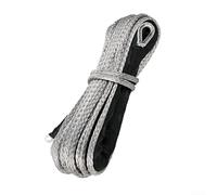 Synthetic Winch Rope 1/4x50ft 8200Lbs Break Strength(6mm x 15m)