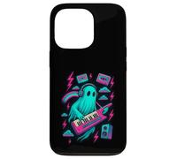 Synthwave Ghost Keytar Musician Retro Vaporwave Music Case for iPhone 13 Pro