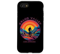 Synthwave Grand Valley Colorado Mountain Biking Retro Cycle Case for iPhone SE (2020) / 7/8