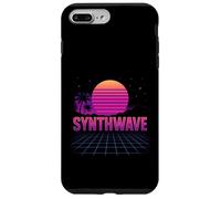 Synthwave Sunset Grid Vaporwave Case for iPhone 7 Plus/8 Plus